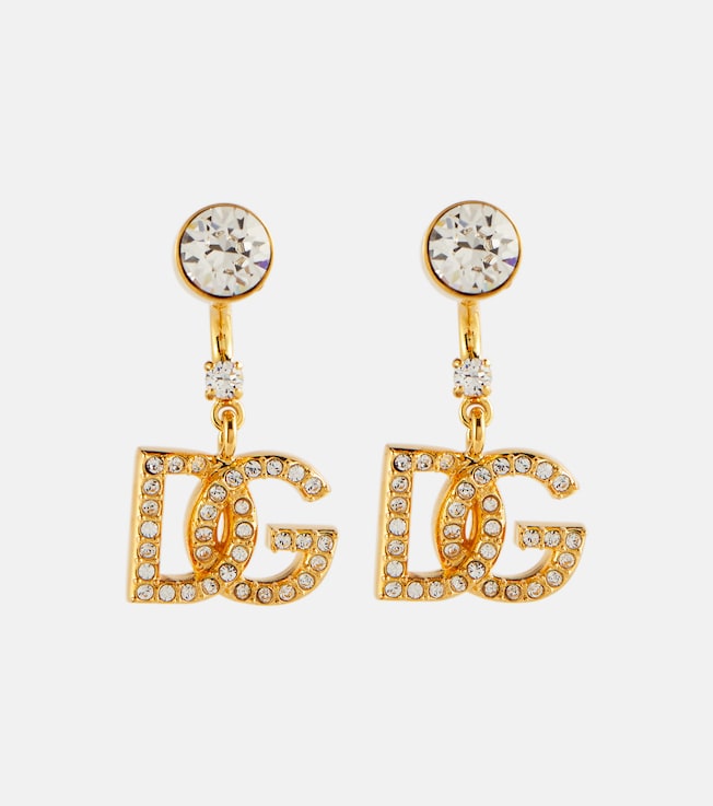 DG embellished earrings | Dolce&Gabbana