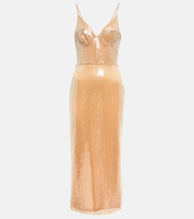 Sequined midi dress | David Koma