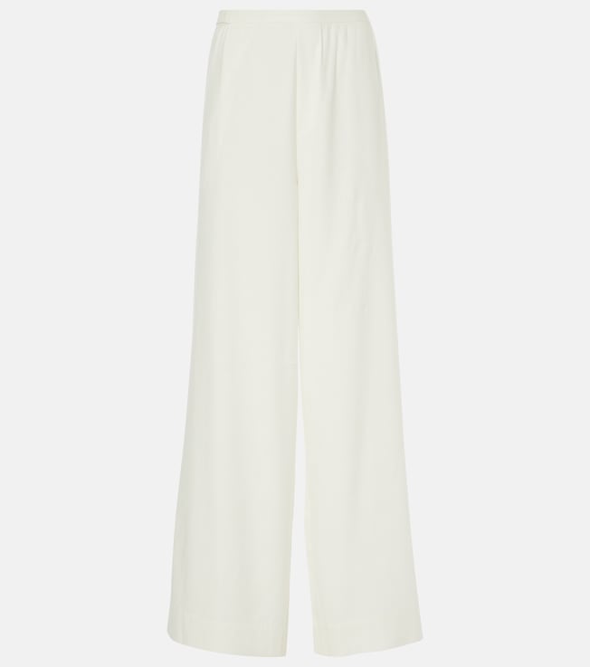Dorian linen-blend wide-leg pants | SIR
