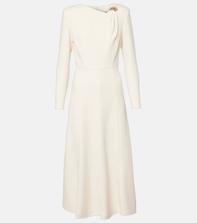 Crêpe satin cocktail dress | Roland Mouret