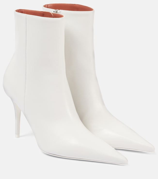 Barbara 90 leather boots | Amina Muaddi