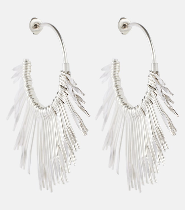 Fringed hoop earrings | Isabel Marant