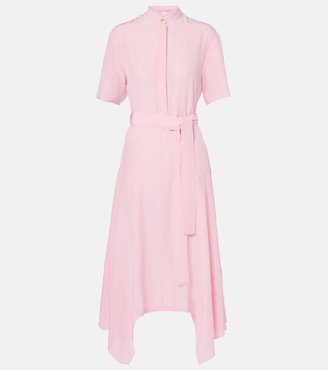 Iconic silk midi dress | Stella McCartney