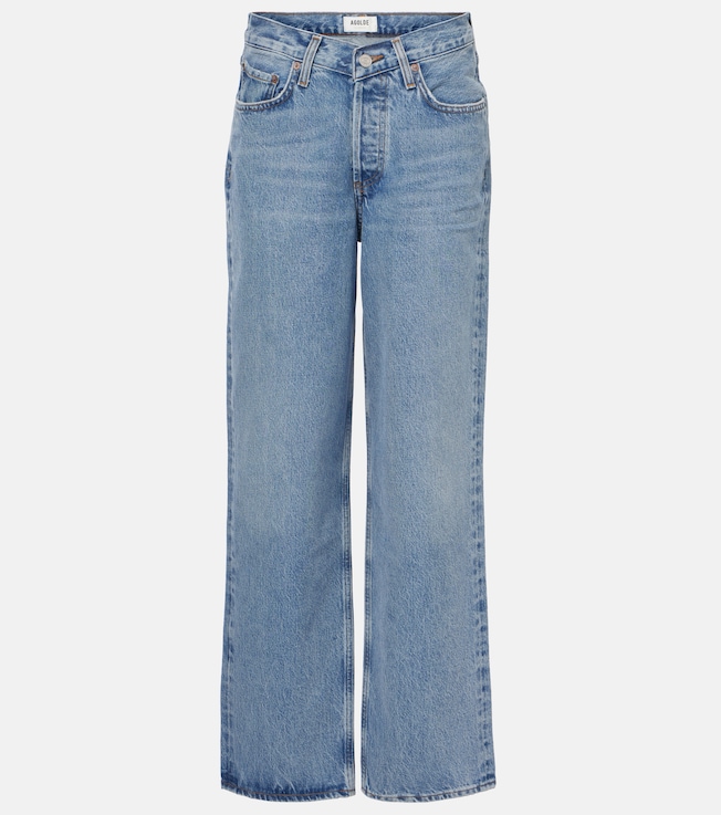 V-Waist Baggy straight jeans | Agolde