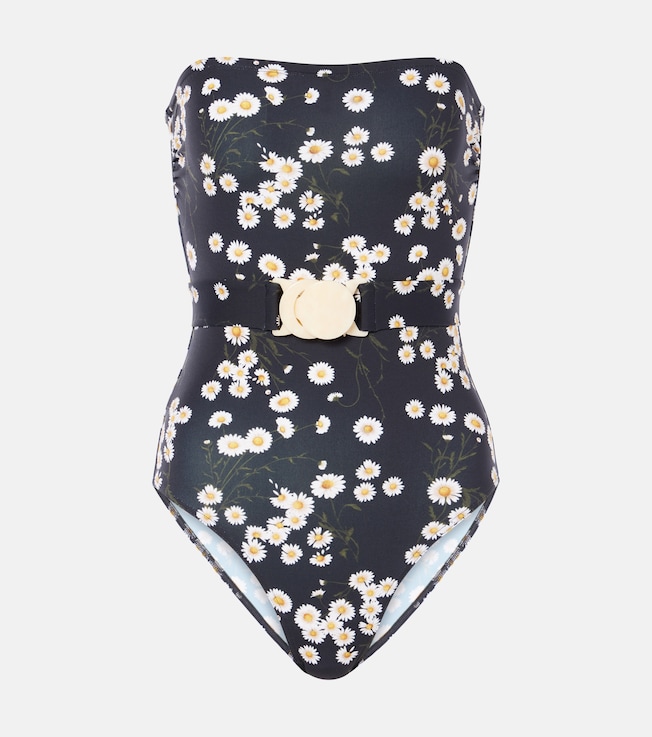 Courtois floral bandeau swimsuit | Eres