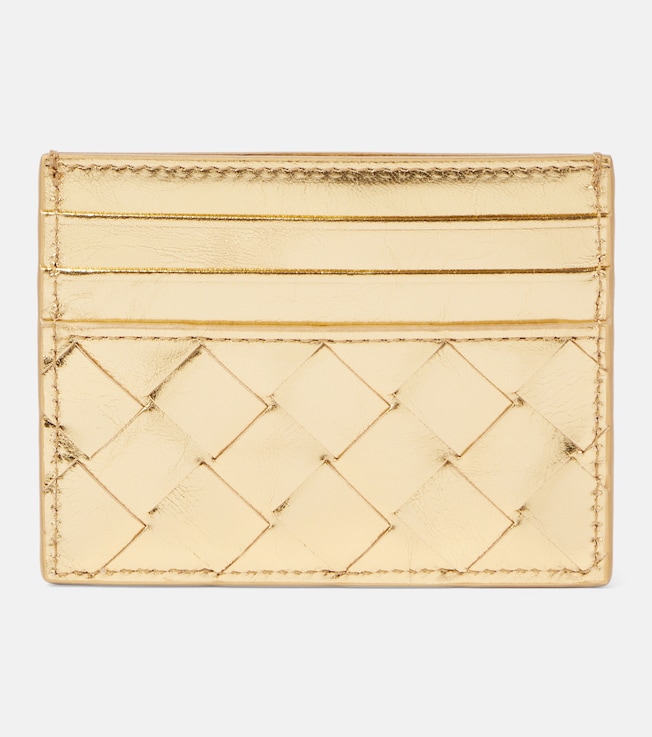 Gemelli leather card holder | Bottega Veneta