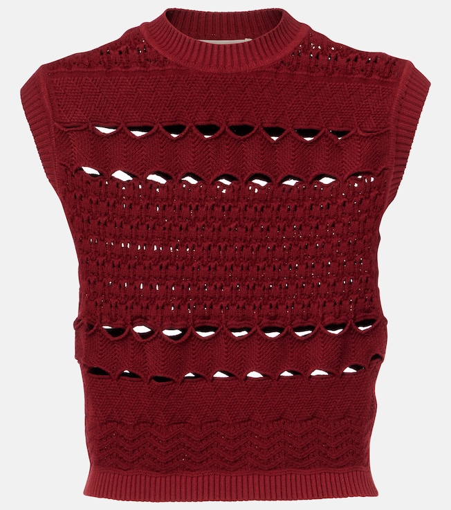 Cut-out knitted top | Elie Saab