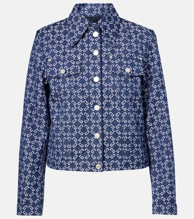 Monogram 72 denim jacket | Givenchy