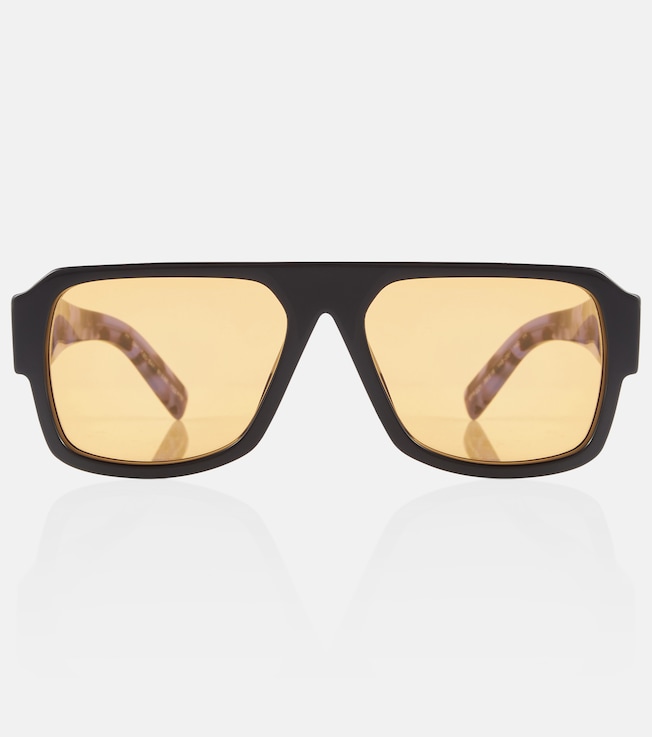 Flat-top aviator sunglasses | Prada