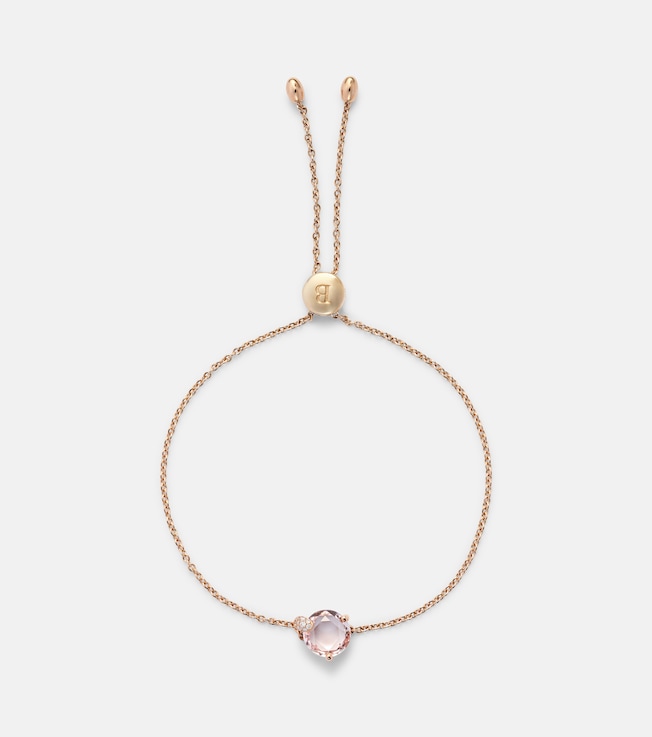 Peekaboo 18kt rose gold bracelet with morganite and diamonds | Bucherer Fine Jewellery