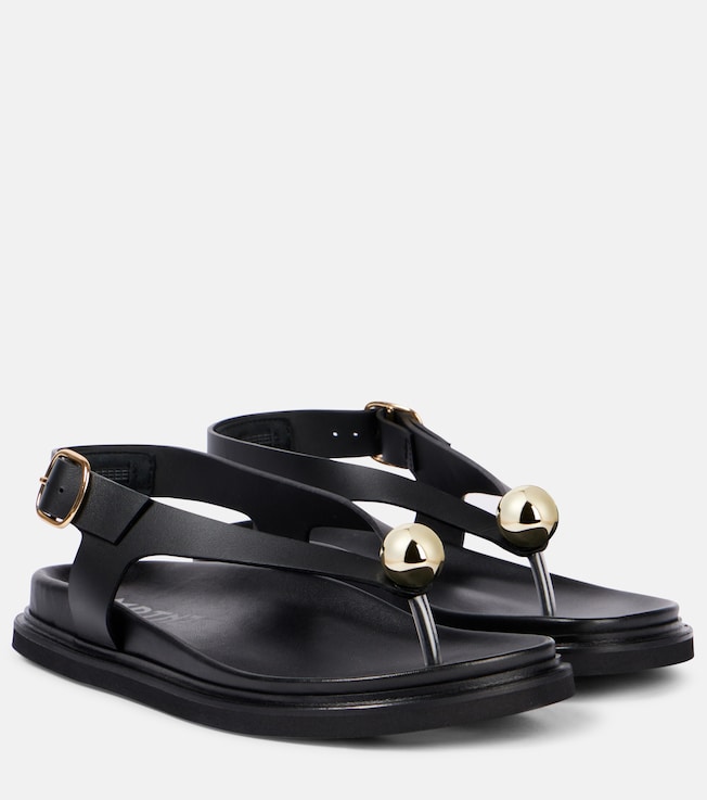 Spiaggia embellished leather sandals | Souliers Martinez