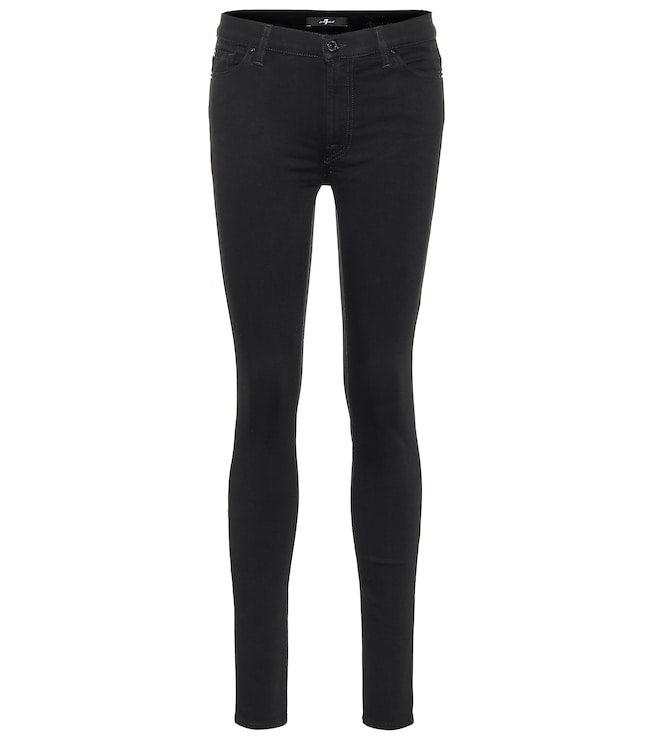 Slim Illusion high-rise skinny jeans | 7 For All Mankind