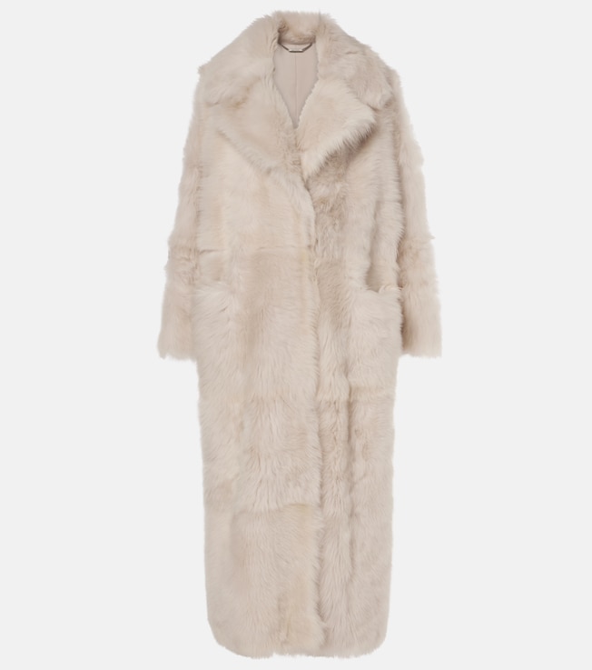 Evita shearling coat | Nour Hammour