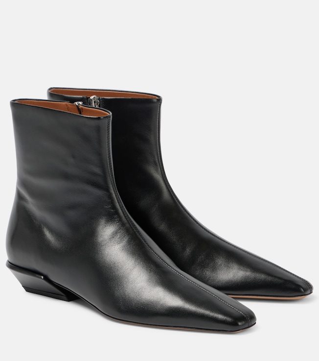Bettina 25 leather ankle boots | Paris Texas