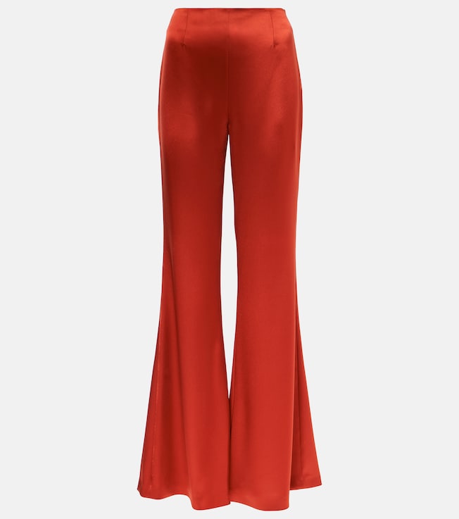 Atruvia satin wide-leg pants | Galvan
