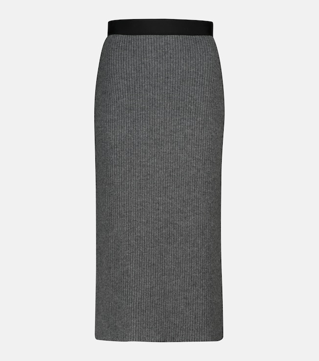 Wool and cashmere midi skirt | Moncler