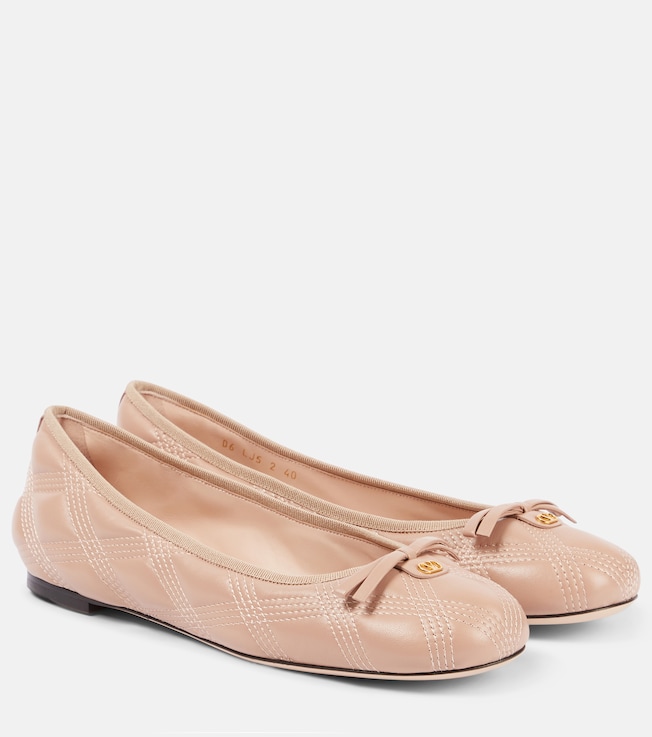 Quiltie leather ballet flats | Valentino Garavani