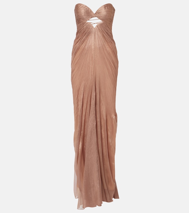 Quiana silk gown | Maria Lucia Hohan