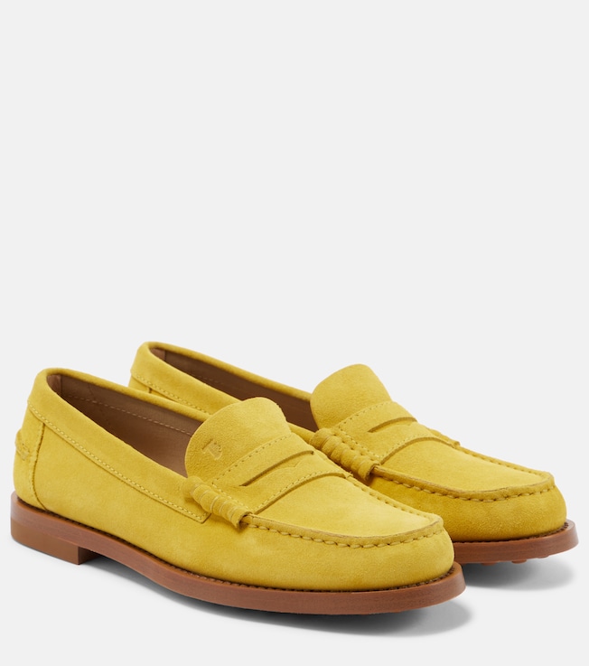 Suede penny loafers | Tod's