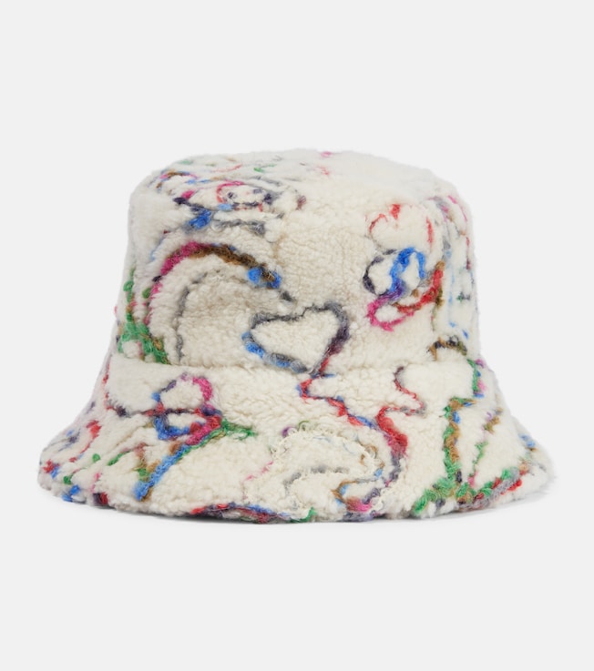 Zita shearling bucket hat | Loro Piana