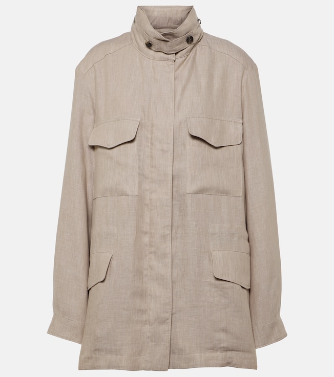 Traveller linen jacket | Loro Piana