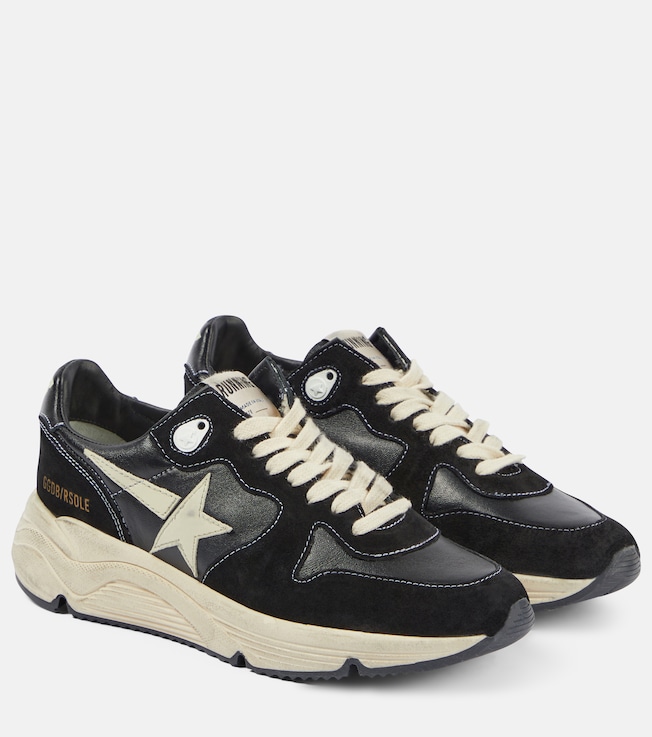 Running Sole suede and leather sneakers | Golden Goose
