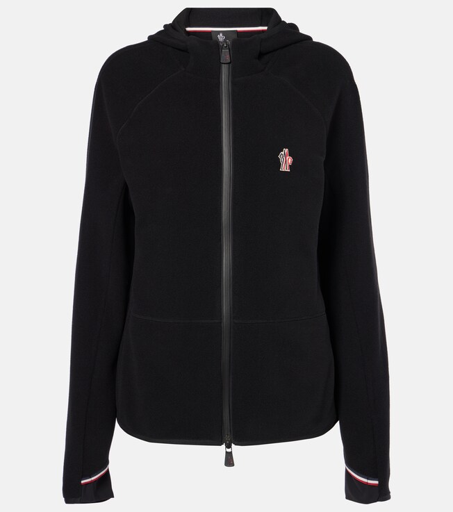 Logo fleece hoodie | Moncler Grenoble