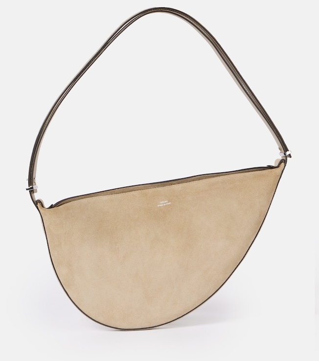 Suede shoulder bag | Toteme