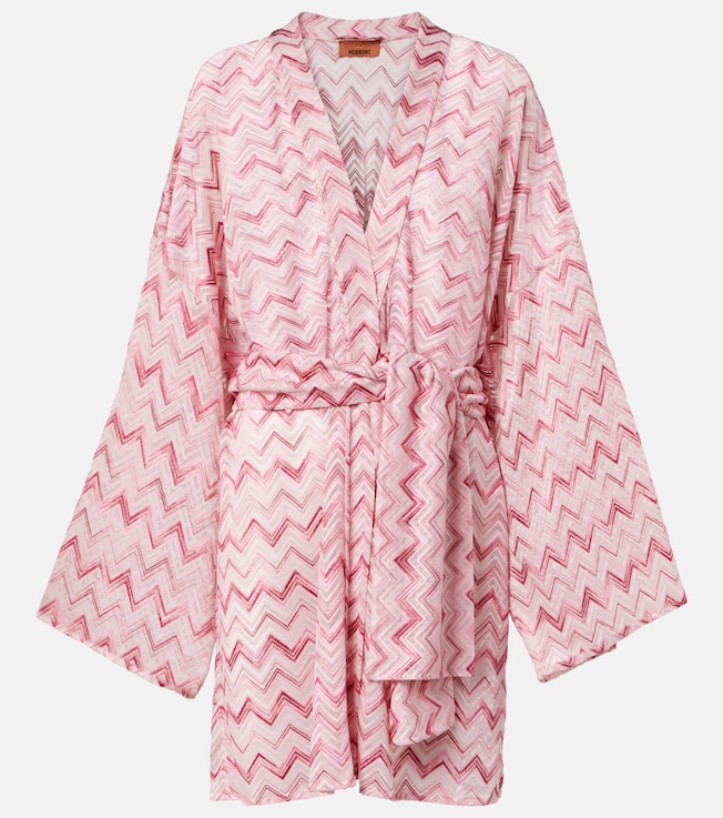 Zigzag lamé robe | Missoni