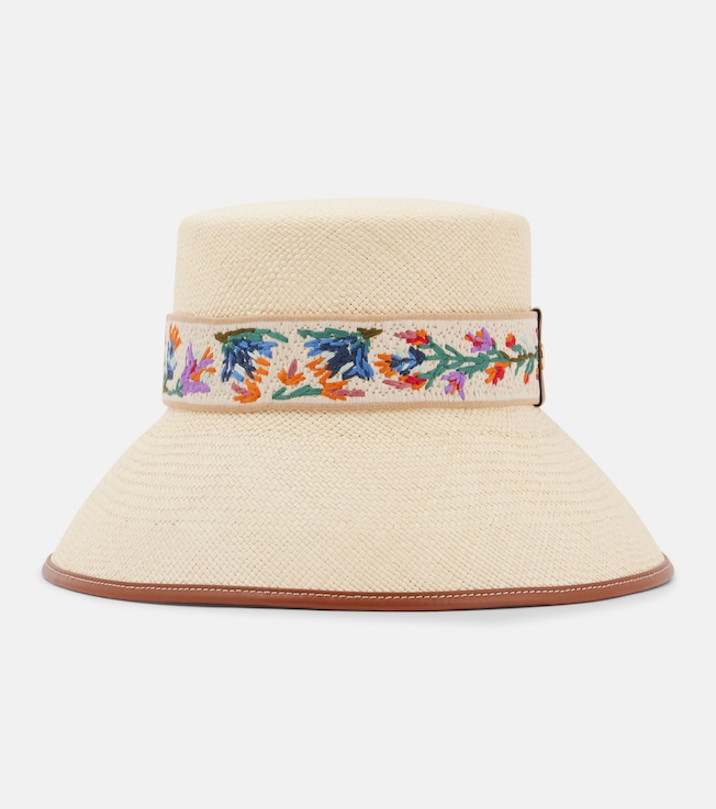 Antibes straw bucket hat | Valentino