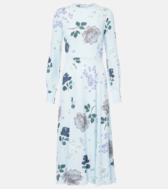 Floral midi dress | Erdem