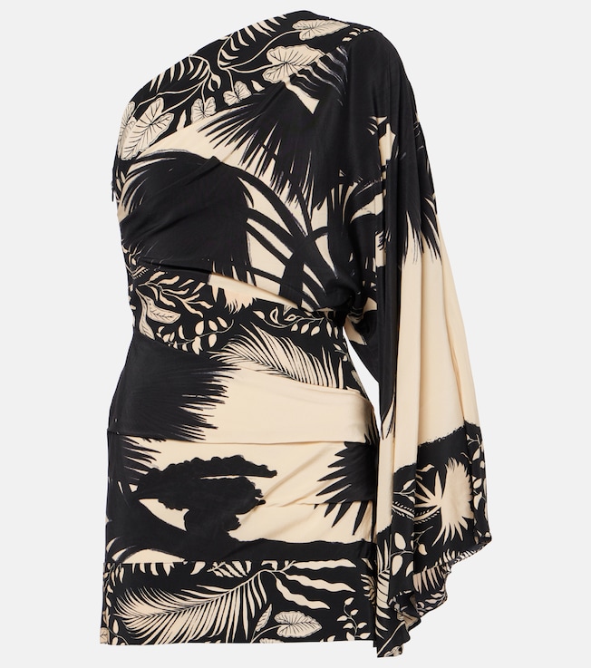 Forest printed silk minidress | Johanna Ortiz
