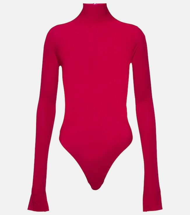 Turtleneck jersey bodysuit | Alaïa