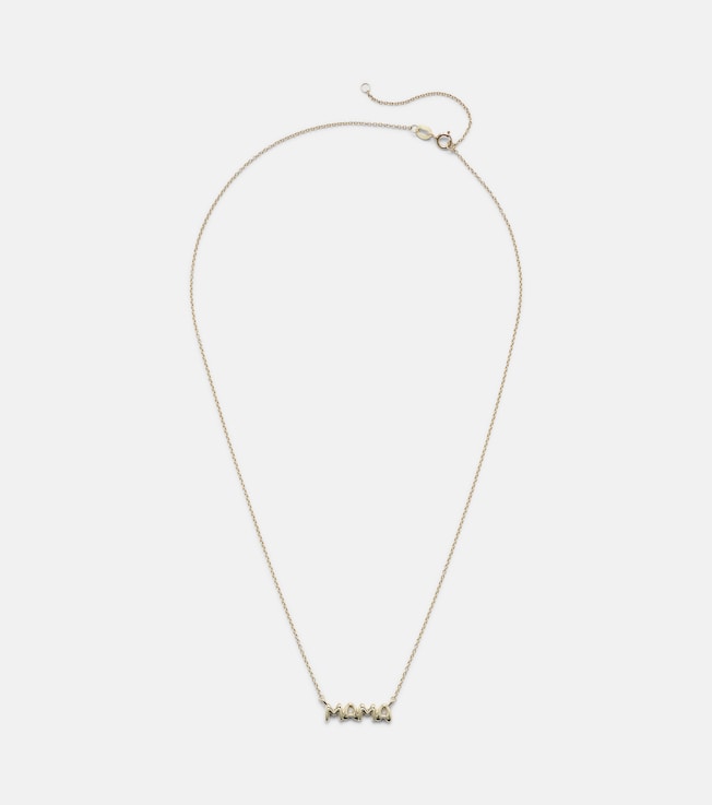 Mama 10kt gold necklace | Stone and Strand