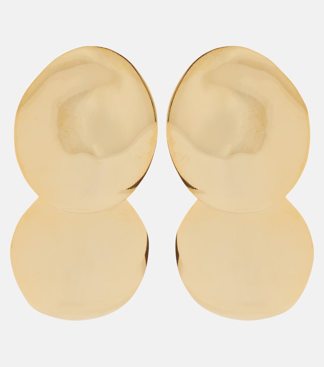 Issey 18kt gold-plated drop earrings | Jennifer Behr