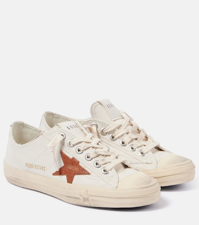 V-Star 2 leather sneakers | Golden Goose