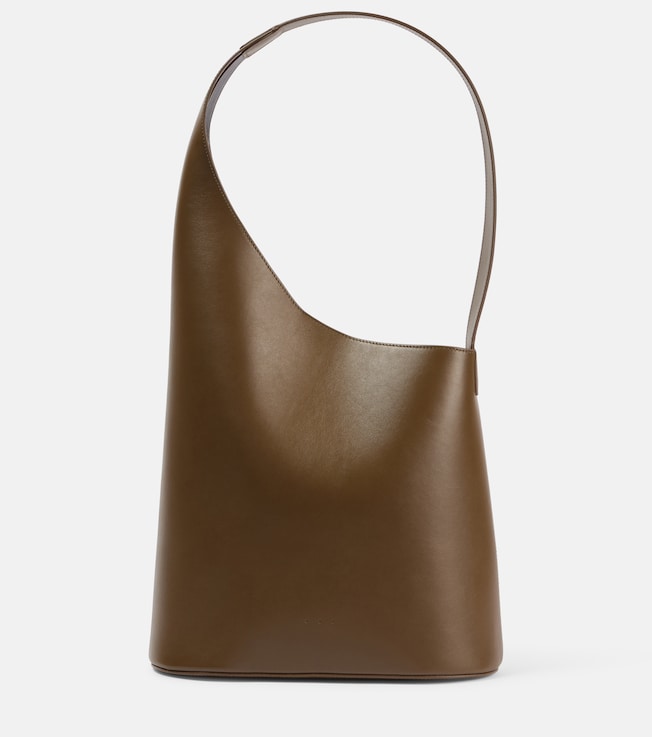 Lune Large leather tote bag | Aesther Ekme
