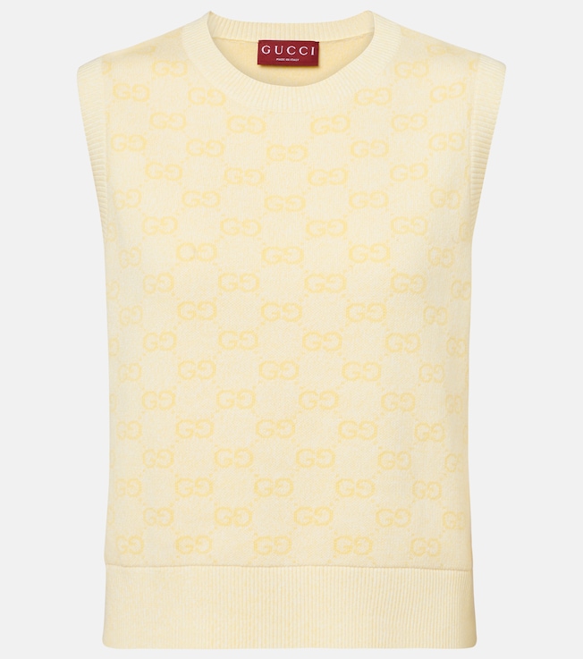 GG cotton sweater vest | Gucci