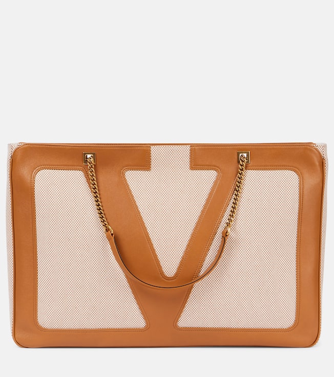 Viva Superstar Large canvas tote bag | Valentino Garavani