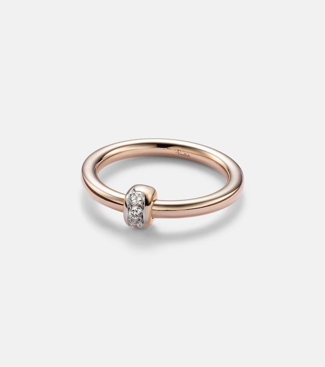 Pomellato Together 18kt rose gold ring with diamonds | Pomellato