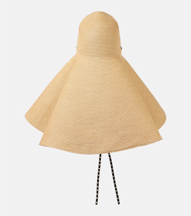 Capeline straw cloche hat | Alaïa