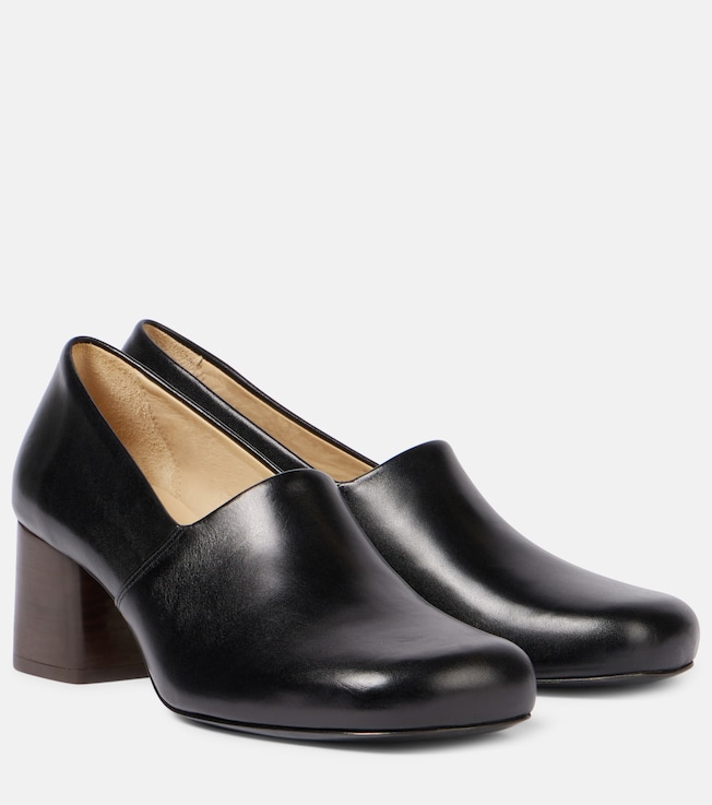 Anatomic Pump 55 leather loafer pumps | Lemaire