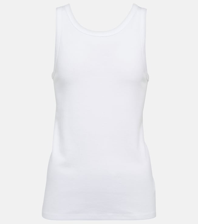 Frankie cotton jersey tank top | The Row