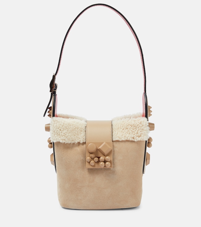 Carasky Mini suede bucket bag | Christian Louboutin