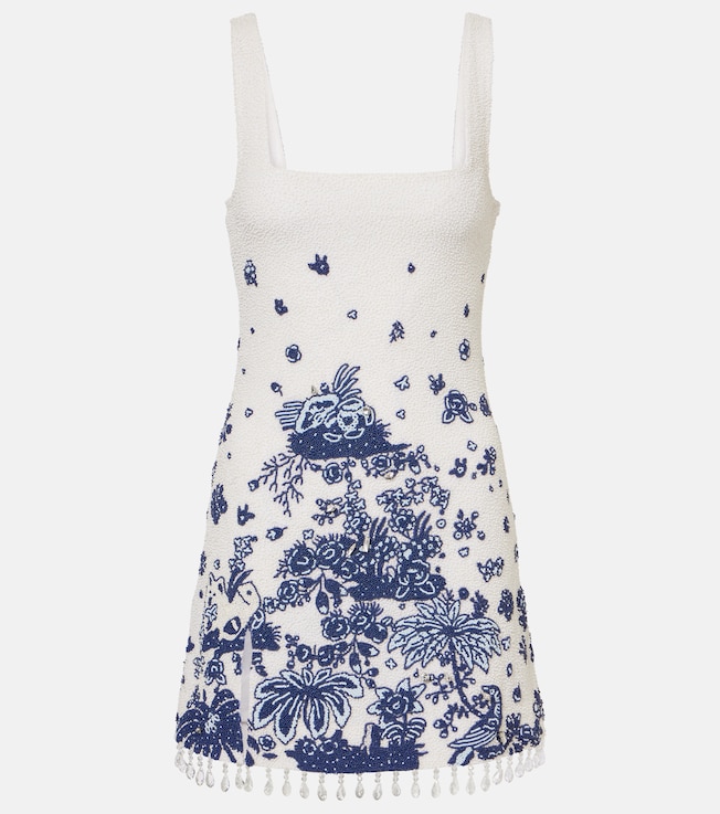 Le Sable fringed beaded minidress | Staud