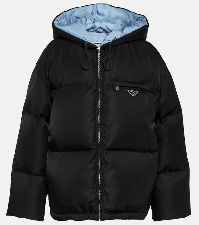 Re-Nylon gabardine down jacket | Prada