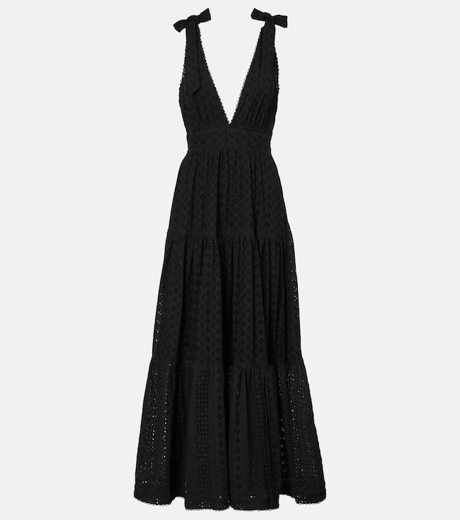 Cara tiered cotton maxi dress | Poupette St Barth