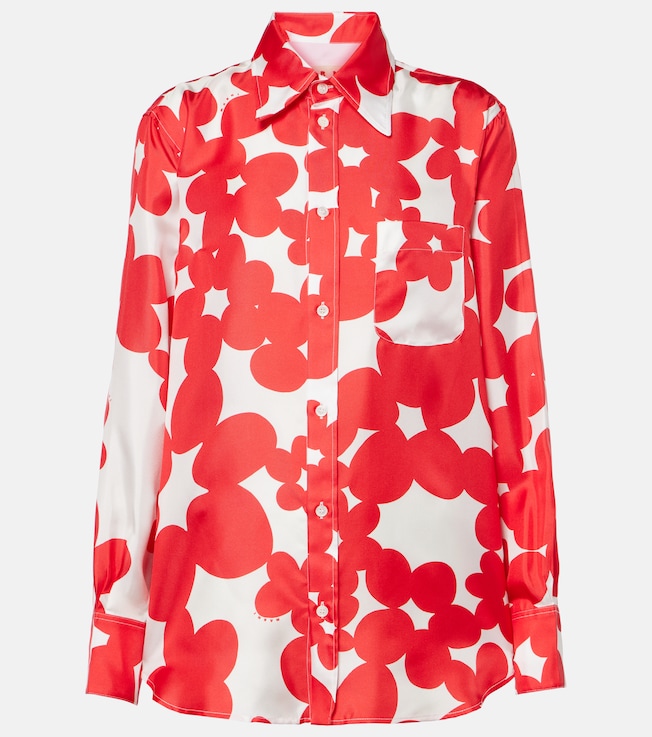 Printed silk shirt | Marni