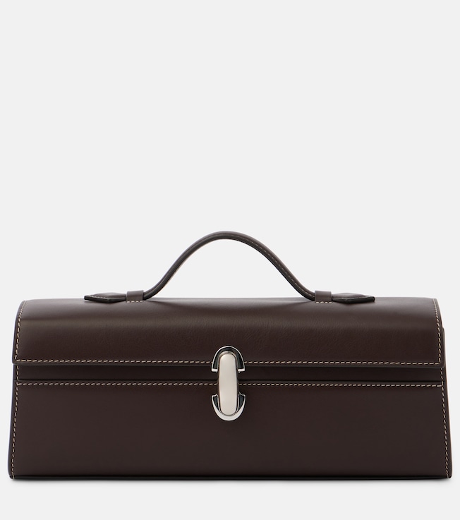 Symmetry Pochette Slim leather tote bag | Savette