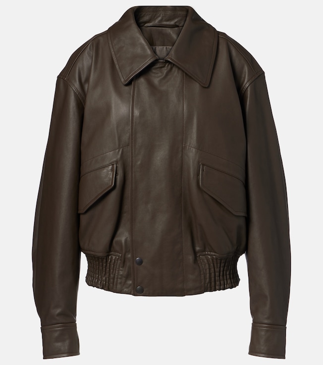 Leather blouson | Lemaire